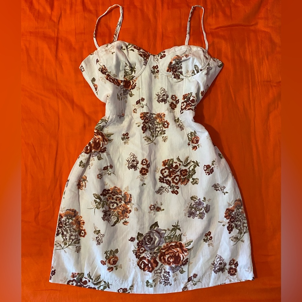 Brock Collection Floral Print Mini Dress
